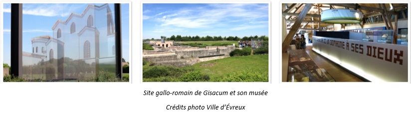 Evreux Gisacum : vestiges gallo-romain, musée